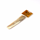 Peigne de Poche · Corne Véritable - 12.5cm - Vendu avec une pochette en cuir