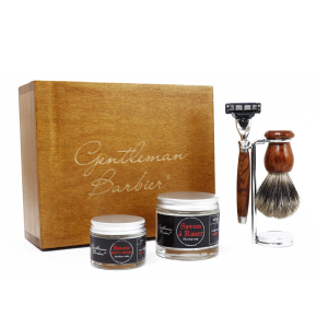 Coffret de Rasage Mach3® en Cocobolo