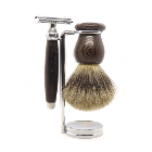 Coffret de Rasage Sûreté en Wenge