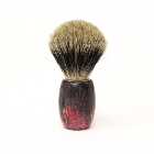 Blaireau Pure Badger Bouleau madré teinté Bi colors - Pièce unique