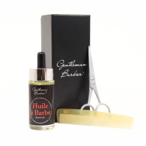 Coffret de Soin · Peigne - Huile - Ciseaux