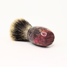 Blaireau Pure Badger Bouleau madré teinté Bi colors - Pièce unique