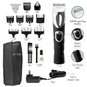 WAHL® - Tondeuse Barbe - Lithium Ion Multi-Purpose Grooming Kit