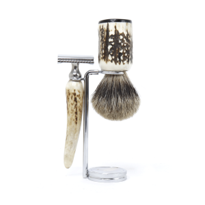 Set de Rasage Sûreté · Bois de Cerf